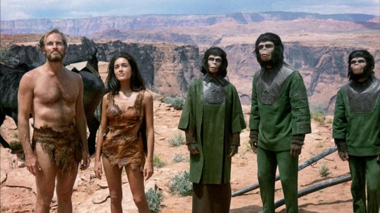Так планету обезьян изображали в 1968 году