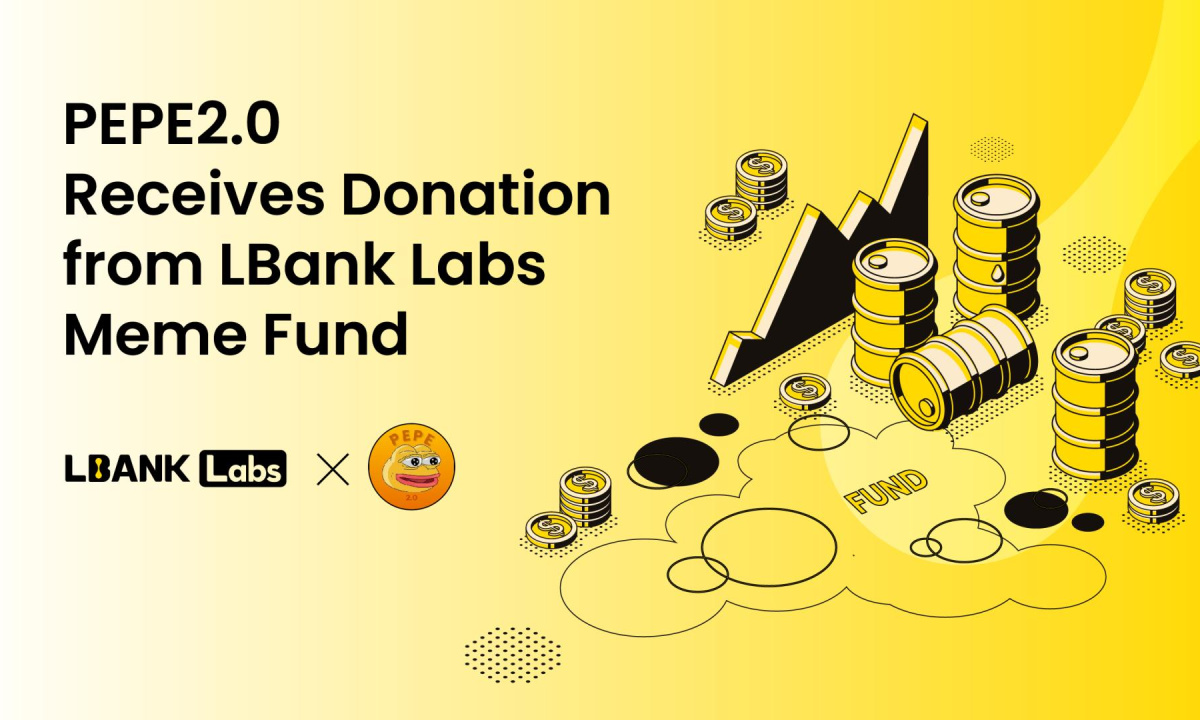 PEPE 2.0 получает пожертвование от LBank Labs Meme Fund